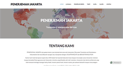 Desktop Screenshot of penerjemahjakarta.com